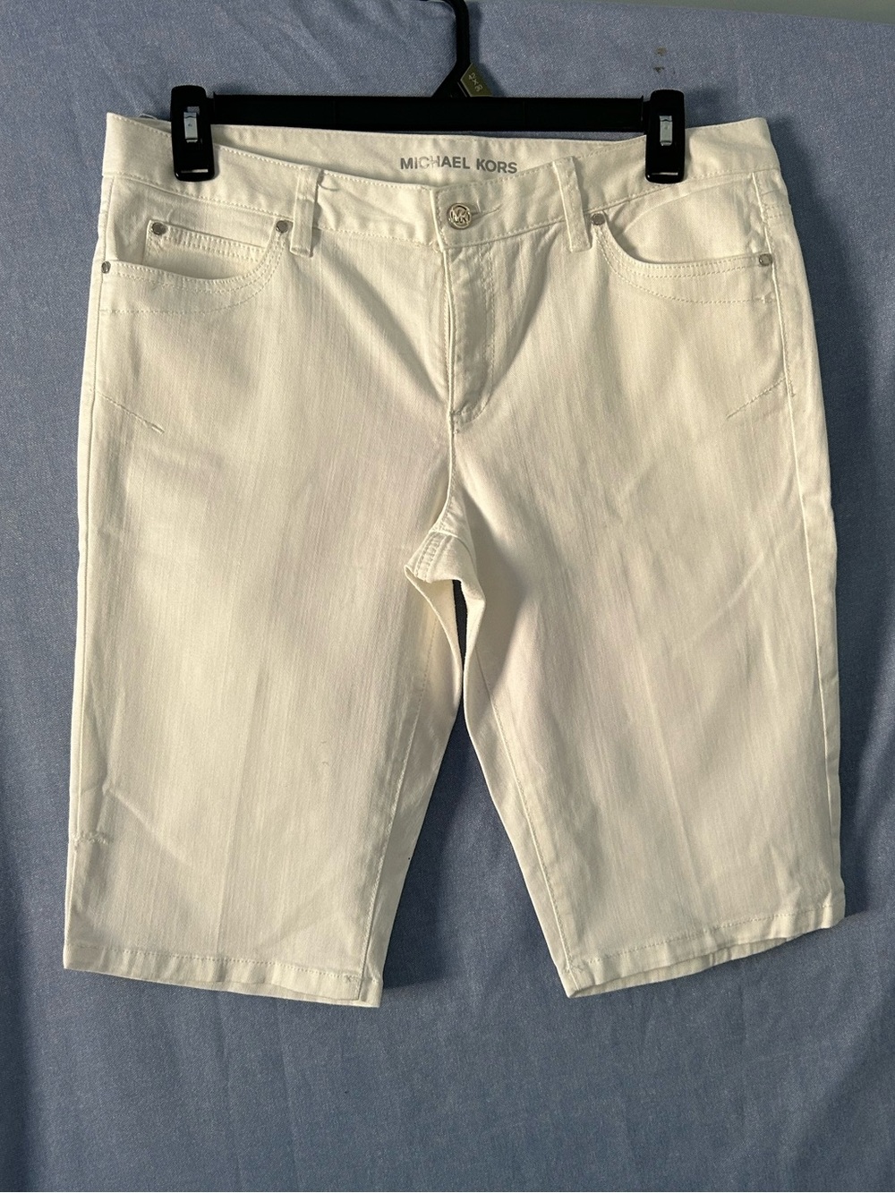 Michael Kors White Women's Bermuda Shorts SZ 12*see Note